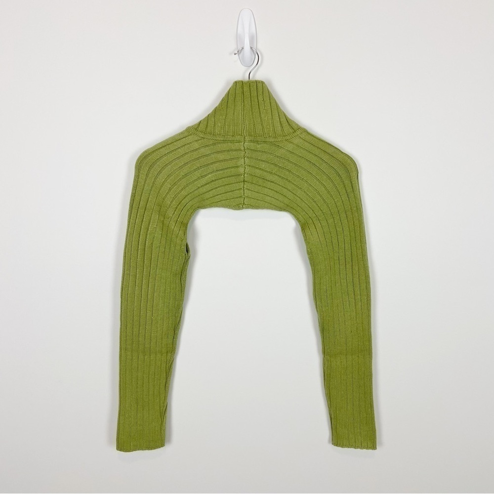 Revolve H:ours Loren Turtleneck Shrug in Olive Green Size S